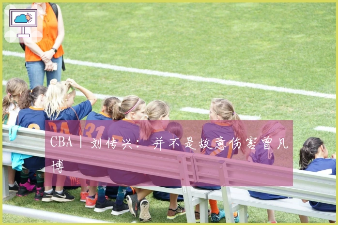 CBA｜刘传兴：并不是故意伤害曾凡博